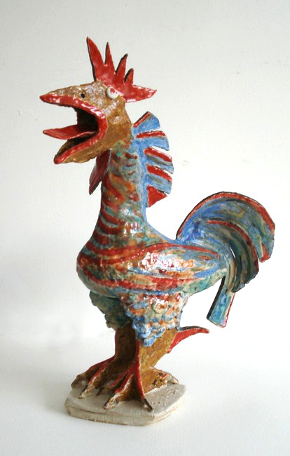 cockerell, stonware with vitroues slips, and glazes
